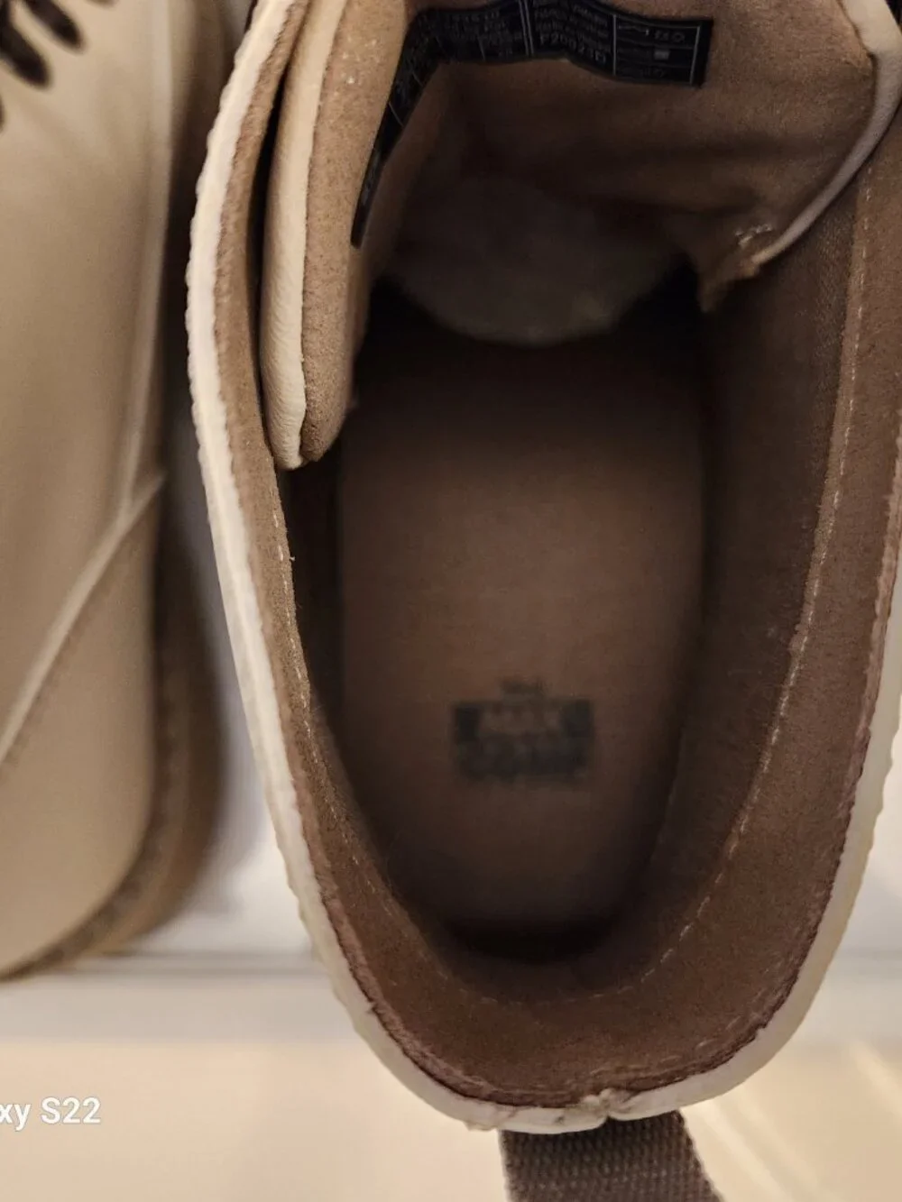 Teva Light Beige Platform Lace-Up Ankle Booties
